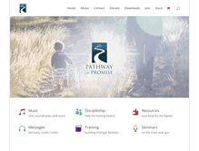 Tablet Screenshot of pathwayofpromise.org